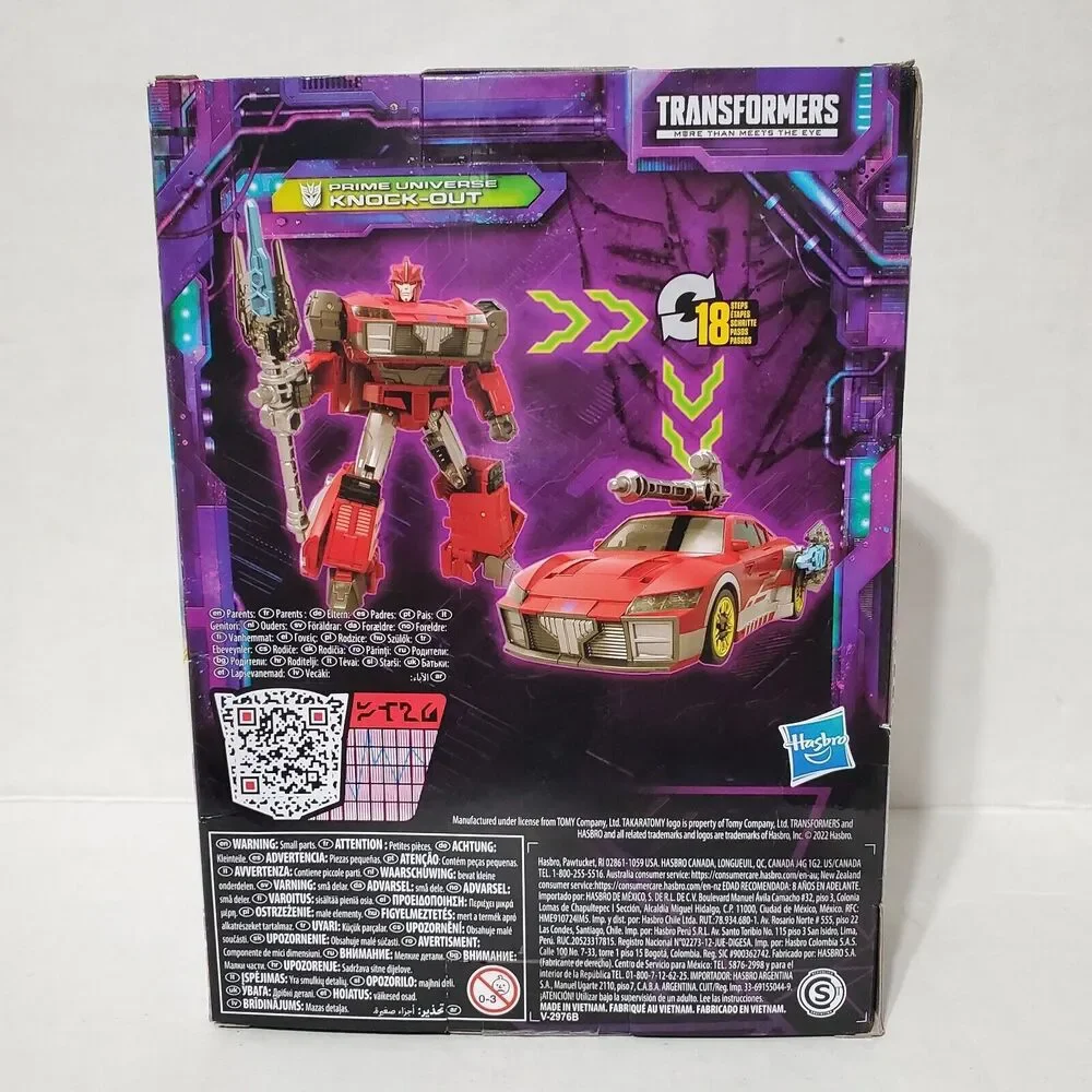 Transformers Legacy Deluxe Class Prime Universe Knock-Out NIB Action Figure 2022